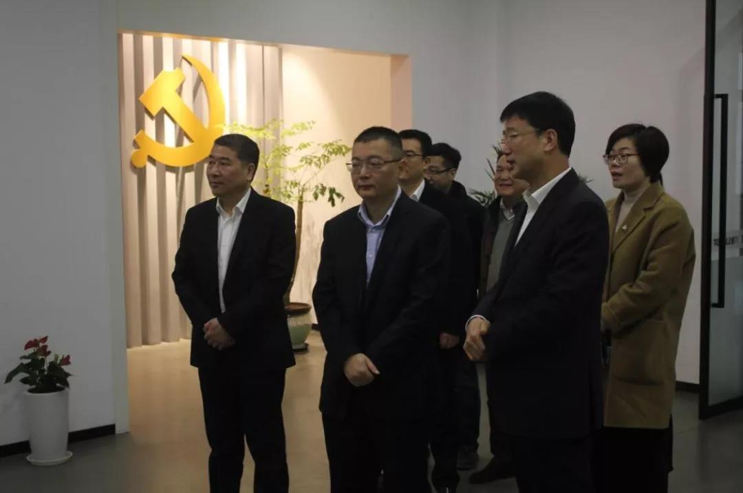 瑞安市委副書記、代市長秦肖來訪通力